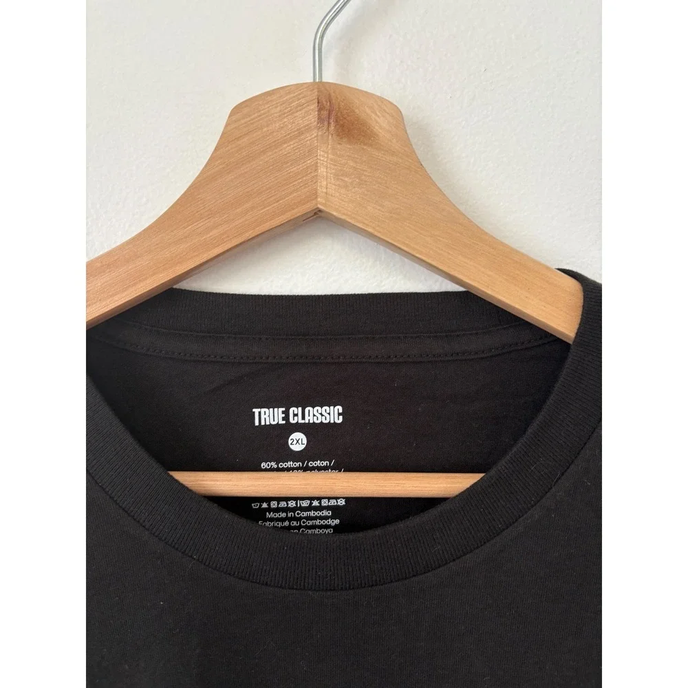 Men's True Classic Short Sleeve Pocket Tee – Black – 2XL – NWOT - Picture 3 of 4